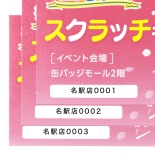 ナンバリングスクラッチ